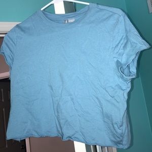 Baby Blue H&M Crop